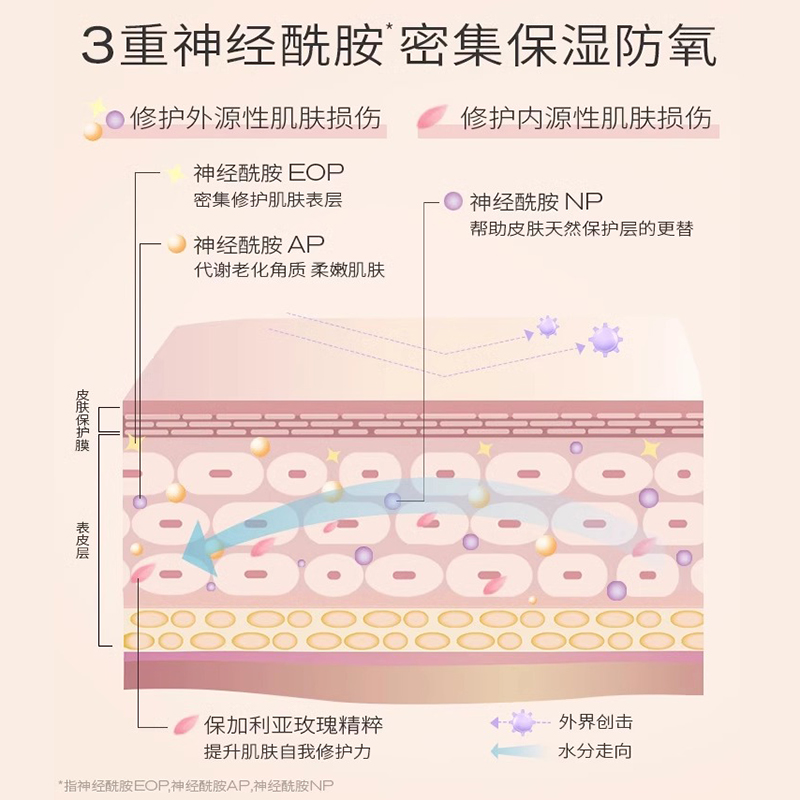 pmpm玫瑰红茶水乳补水保湿舒缓干皮修护屏障精华水官方正品旗舰店-图2