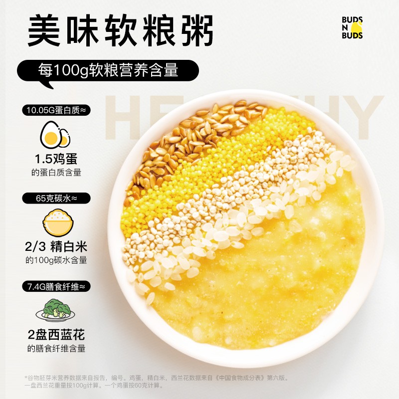 【付定！交个朋友618】芽芽乐每日软粮粥五谷杂粮送婴儿童辅食谱