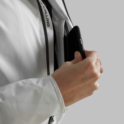 SANFO PLUS轻量防风防小雨男女款连帽夹克抗皱便携19053 - 图3