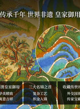 南京云锦研究所万方同辉装饰画