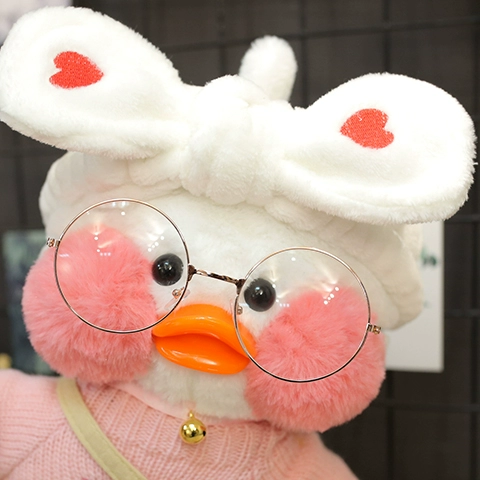 B.Duck, повязка на голову, аксессуар, плюшевая игрушка, шапка, очки, кукла с аксессуарами, популярно в интернете