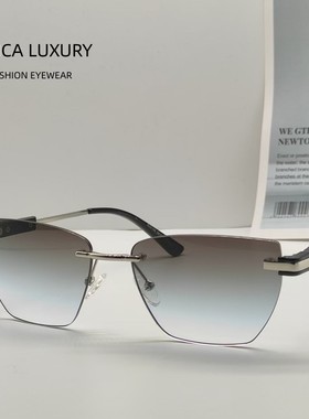 ANICALUXURY无框猫眼男女款墨镜