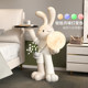 Buko Trendy Cute Rabbit Side Table Floor-standing Ornament Lamp