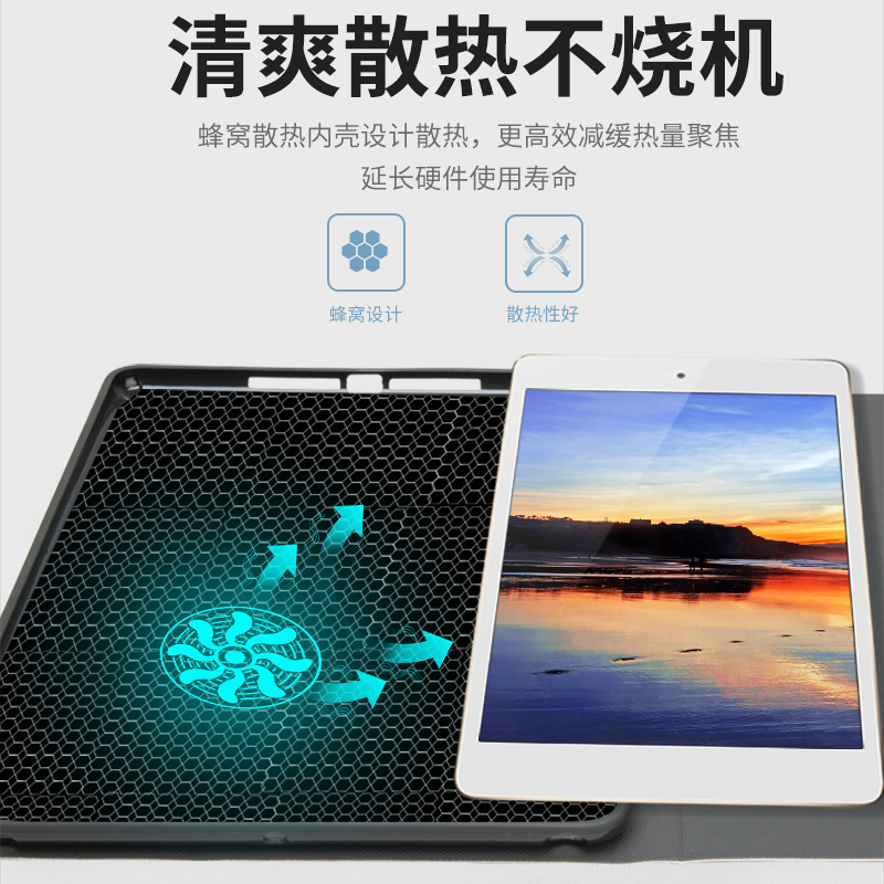 史迪仔适用iPadPro2018版平板保护套壳12.9寸卡通2020版11寸Air2/1 9.7英寸可爱迷你mini5/4壳7.9寸iPad2/3/4-图2