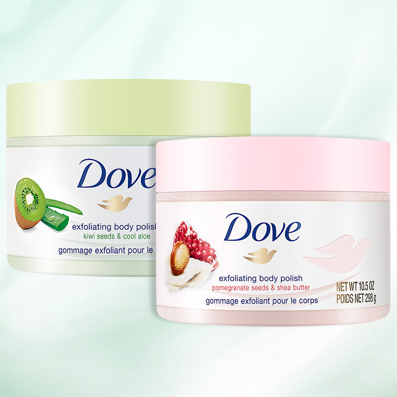 dove /多芬冰淇淋身体+石榴籽乳霜 WINWAY海外身体磨砂膏/去角质膏