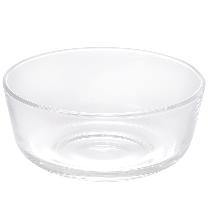 高端明沙拉玻璃碗家用厨房餐具汤碗创意甜品泡面碗饭碗加厚水果盘 - 图3