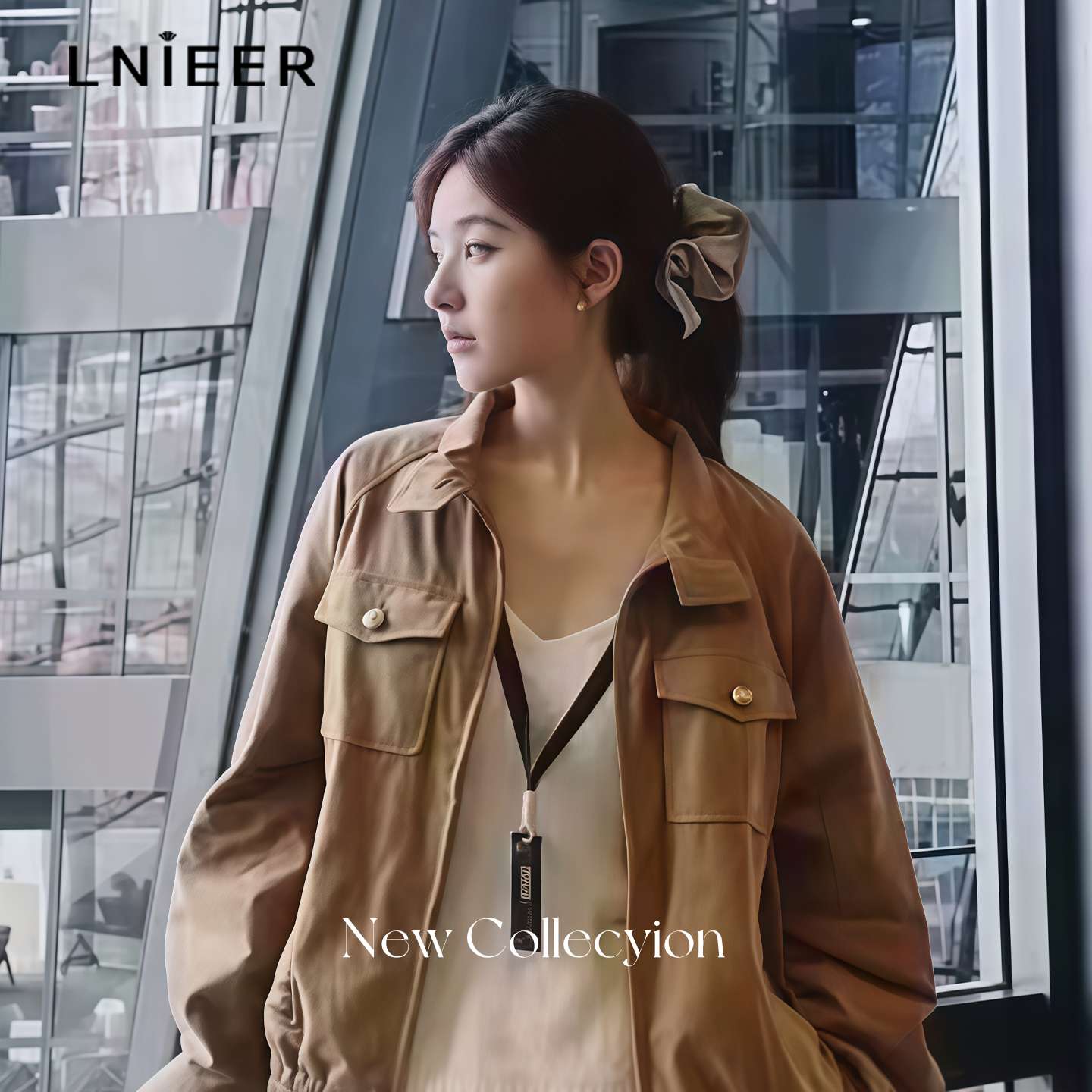 许我耀眼许妍赵露思同款大肠发圈女法式气质缎面圈扎头绳发绳发饰 - 图3