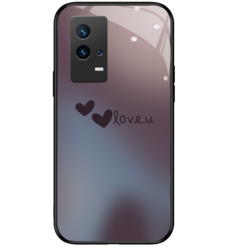 情侣LOVE适用VIVOX90PRO手机壳x80新款x70玻璃x60保护套iqoo11硅胶10高级感8防摔5女款s9e时尚s12奢华s15潮牌