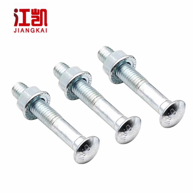 Grade 8.8 galvanized groove clamp bolts