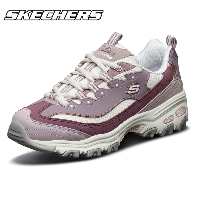 skechers斯凯奇熊猫鞋女鞋休闲鞋冬季新款老爹鞋女士厚底运动鞋D,淘宝优惠券,粉丝福利购,淘宝优惠卷