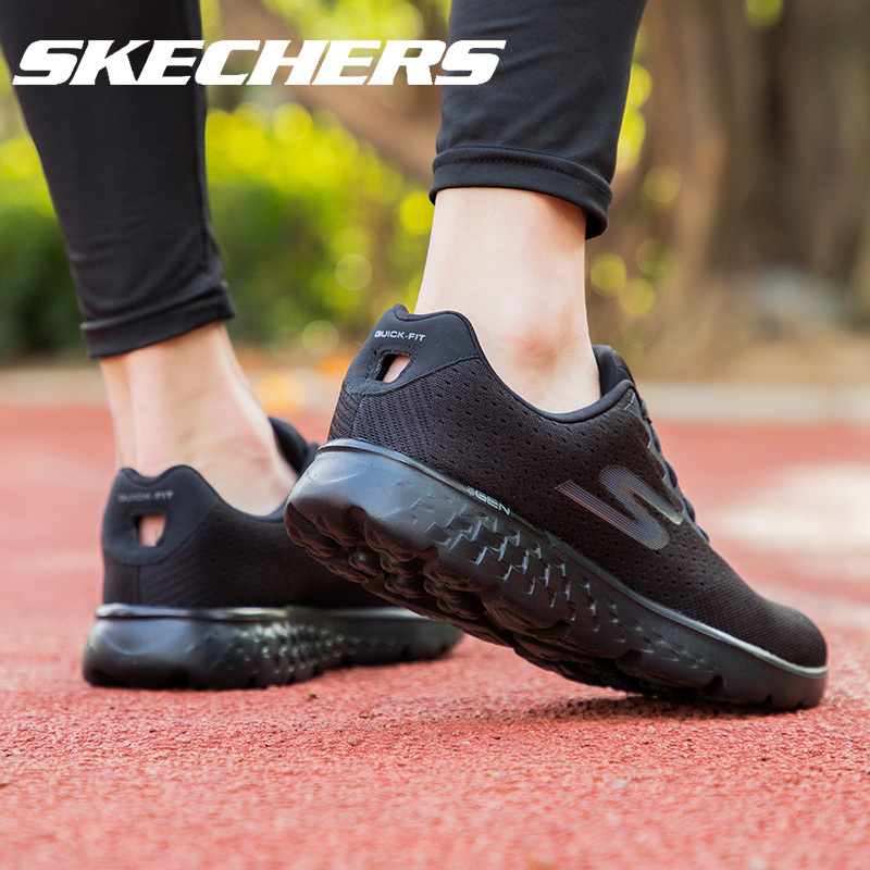 skechers官方旗舰店网面透气男鞋 skechers双木跑步鞋