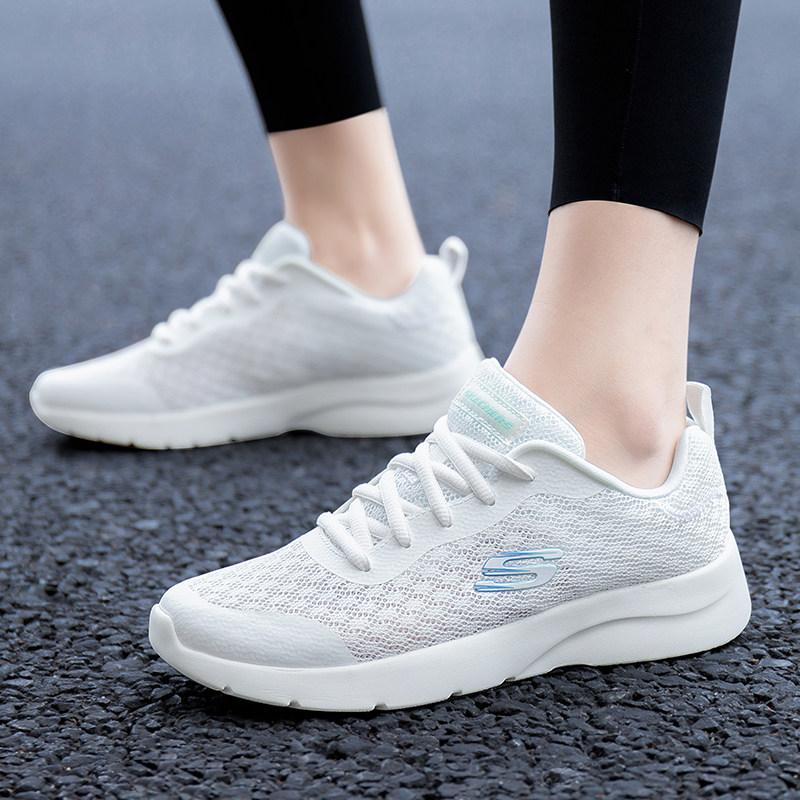 skechers跑步鞋官方旗舰店春季女鞋 skechers双木板鞋/休闲鞋