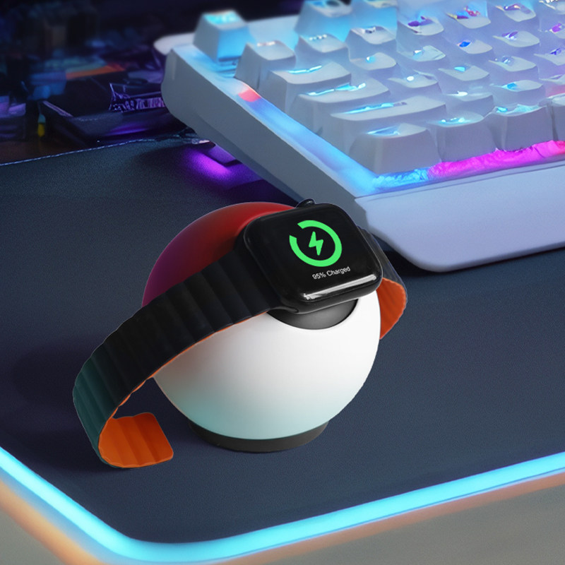 创意智能手表手环磁吸无线充电器支架桌面底座适用于苹果iwatchs,淘宝优惠券,粉丝福利购,淘宝优惠卷