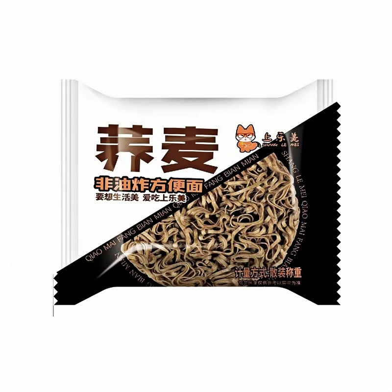 Buckwheat instant noodles 0 fat non-fried low fat
