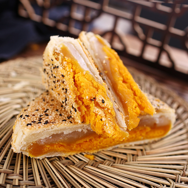 糕见哩网红蛋黄板栗紫薯酥皮大月饼 糕见哩月饼