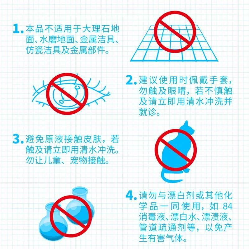 立白威王宝液家用卫生间洗洁厕灵 腾旷家居马桶清洁剂/洁厕剂