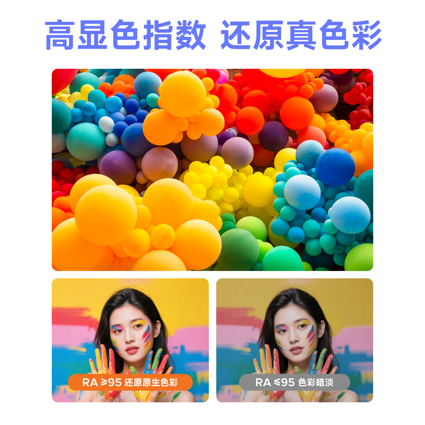 数魅330W直播补光灯主播专用COB双色温球形深抛柔光箱摄影灯视频打光拍照头顶部布光卷地灯直播设备全套