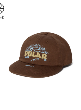 PolarSkateCo刺绣植绒鸭舌帽