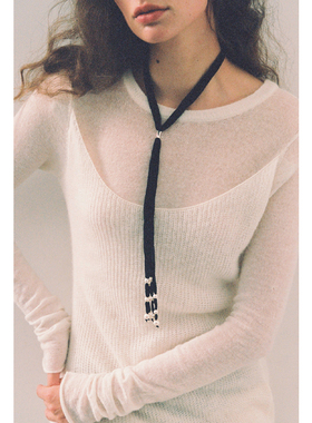 CHEZLOOPS淡水珍珠进口真丝项链