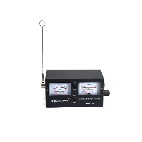 Surecom SW-114 测试仪27-30Mhz SWR RF功率和场强的三功能仪表 - 图3