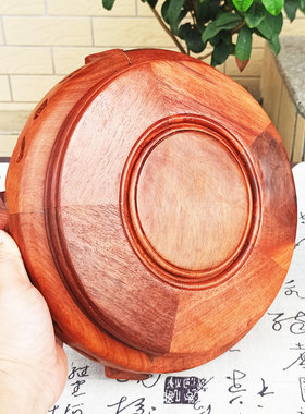 缅甸花梨木底座托架盆景鱼缸花瓶