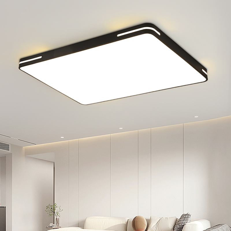 现代简约led大气2024新款客厅灯智能全屋套餐北欧卧室书房吸顶灯 - 图0