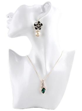 梳妆台摆件样板房衣柜衣帽间半面模特架丝巾首饰模特软装饰品摆设