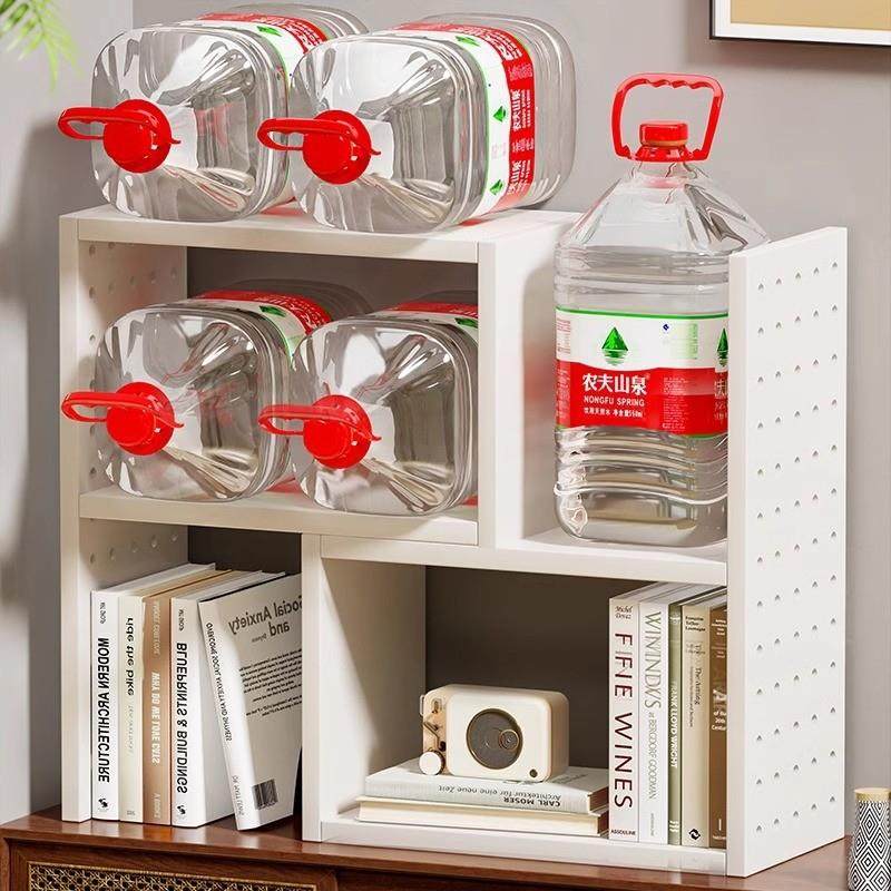 桌面置物架学生书桌简易可伸缩书架家用客厅装饰展柜办公室整理柜,淘宝优惠券,粉丝福利购,淘宝优惠卷