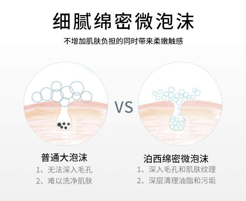 Purshe house泊西洗面奶氨基酸轻肤洁面乳膏150g细腻保湿深澈柔润,淘宝优惠券,粉丝福利购,淘宝优惠卷