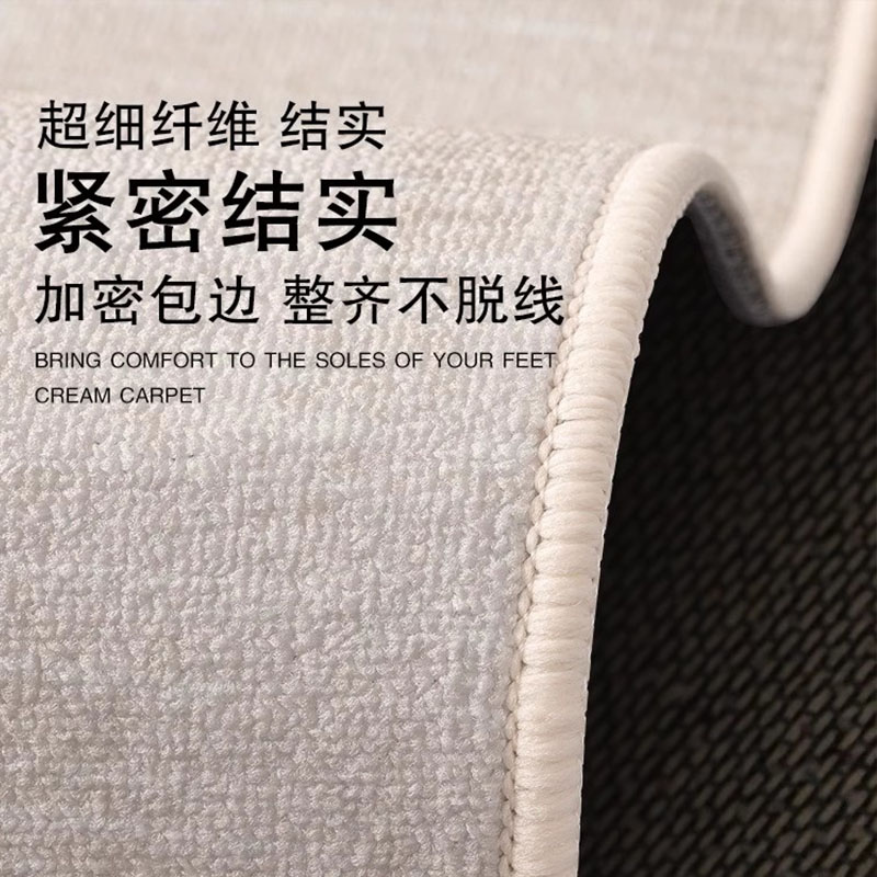 地毯卧室客厅床边2025新款沙发加厚法式家用防水隔音地垫轻奢高级 - 图2