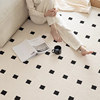 YU-LIVE living room light luxury diatom silk carpet