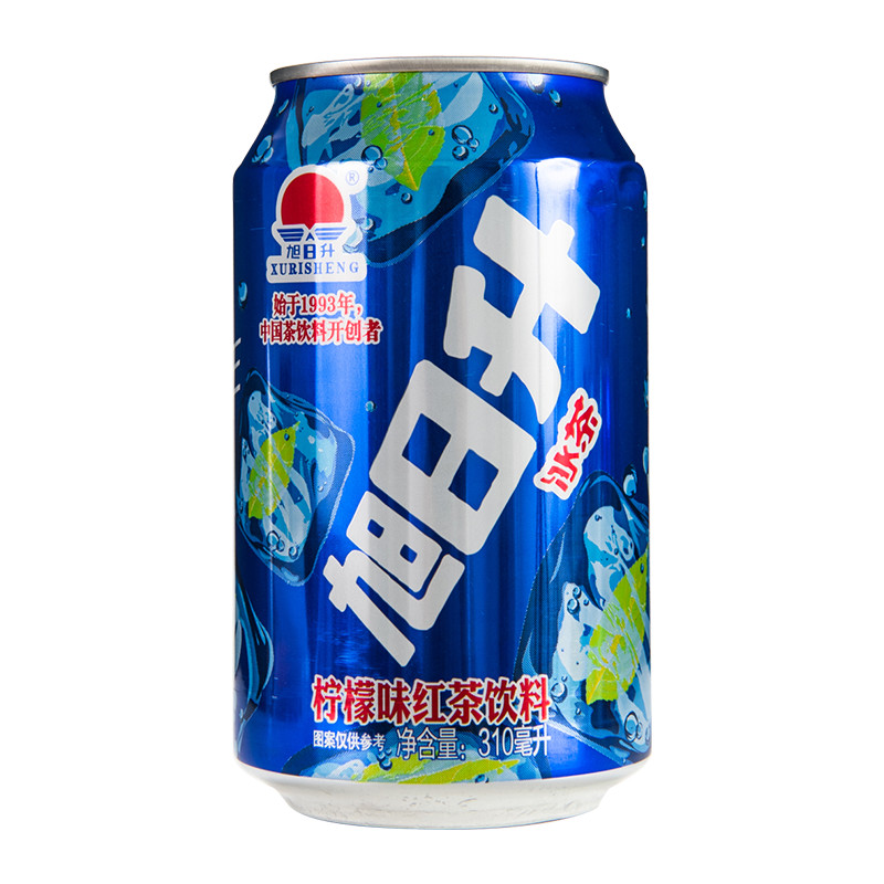 汇源旭日升冰茶柠檬冰红茶凉茶水果饮料饮品整箱包邮310ml*12罐