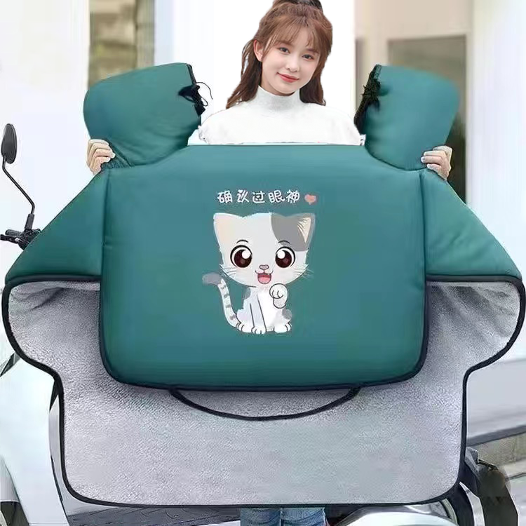 新款复合电动车挡风被冬季加绒中厚电瓶车三轮车中小车保暖防风罩,淘宝优惠券,粉丝福利购,淘宝优惠卷