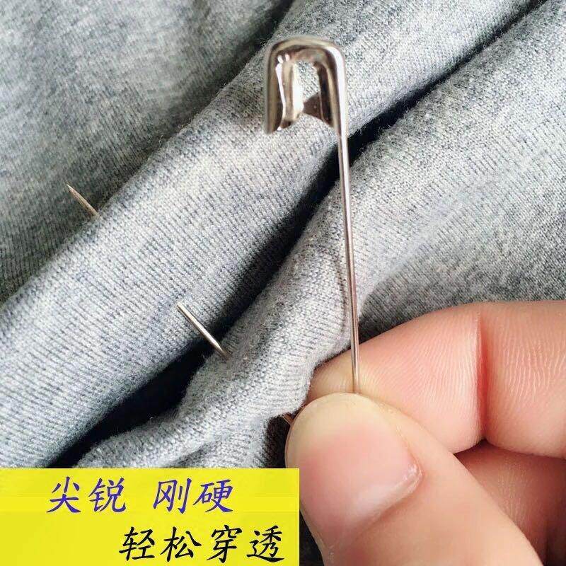 老式大号别针大码儿童安全别针保险别针扣针衣服吊牌曲别针回形针_虎窝淘