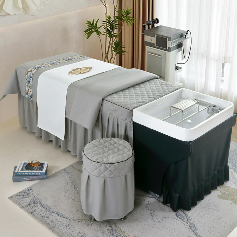 洗头床头疗床罩床裙茶麸养发床套按摩理疗美容美发店专用被单床裙,淘宝优惠券,粉丝福利购,淘宝优惠卷