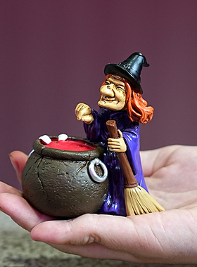 万圣节幽灵装扮摆件场景道具饰品