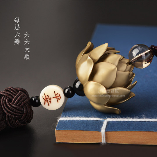 莲花汽车挂件出入平安2025新款车载挂饰高档女车内饰品高级感男士