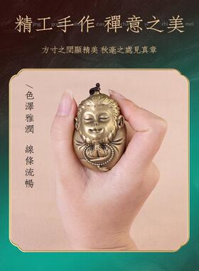 黄铜摆件齐天大圣美猴王