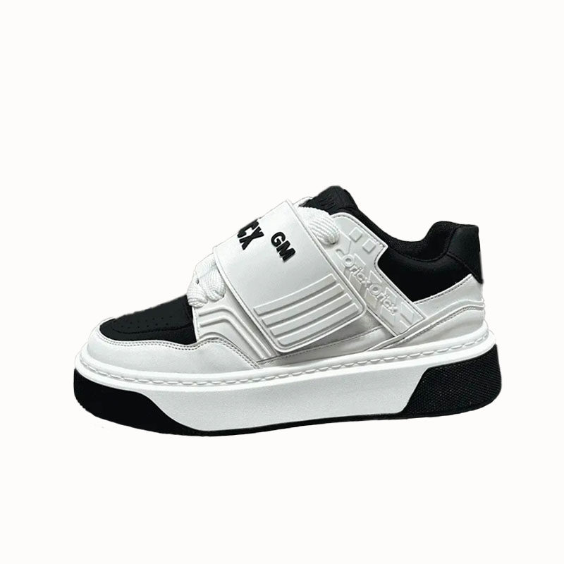 秋冬季小众国潮魔术贴男鞋面包鞋潮牌厚底增高板鞋学生运动休闲鞋,淘宝优惠券,粉丝福利购,淘宝优惠卷