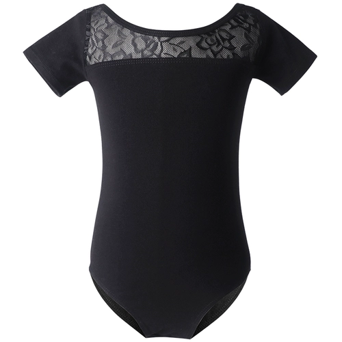 Детская спортивная одежда, демисезонный танцующий черный цветной раздельный лонгслив