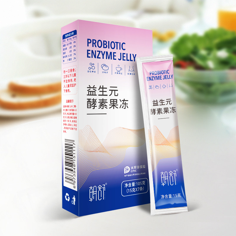 朝舒益生元果冻孝素益生菌果蔬酵素 朝舒酵素