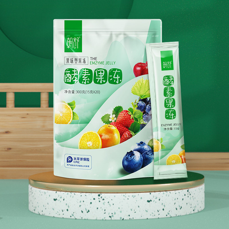 朝舒酵素果冻果蔬孝素soso益生元 朝舒酵素