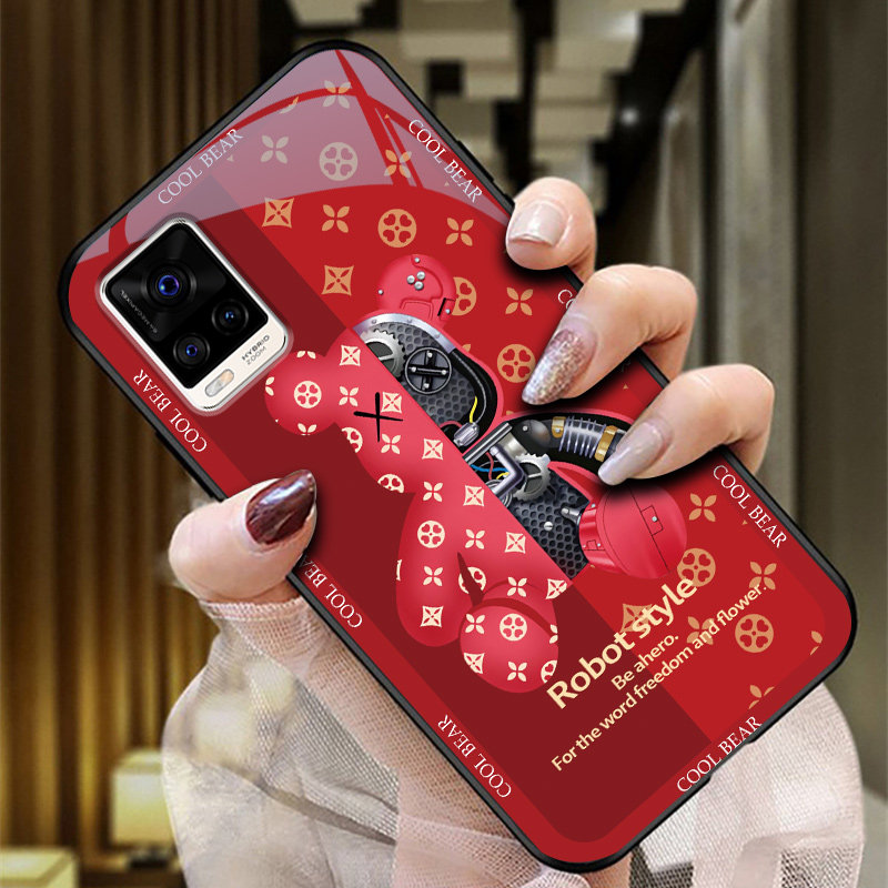 适用vivos7手机壳V2020A手机套S7的保护套新款vivo防摔软壳硅胶男女款玻璃网红硬壳高级可爱超薄全包个性简约