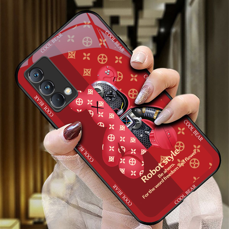 realme真我q3pro狂欢版oppo手机壳 达布妞手机保护套/壳