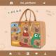 Felt travel bag waterproof moisture-proof portable storage bag