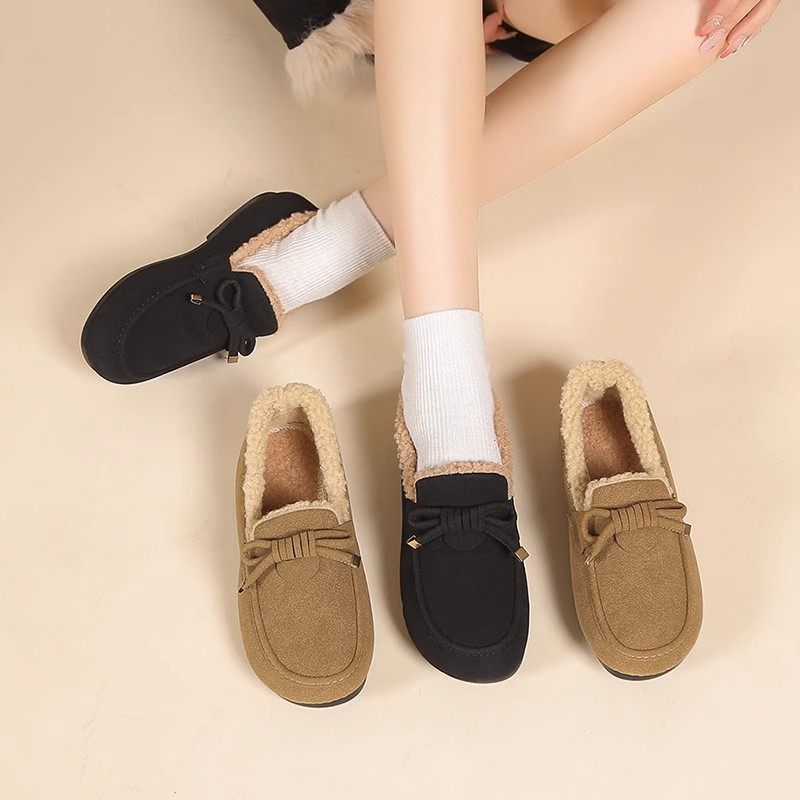 老北京布鞋女棉鞋妈妈鞋冬季加绒加厚保暖一脚蹬豆豆鞋休闲毛毛鞋,淘宝优惠券,粉丝福利购,淘宝优惠卷