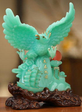 大展宏图老鹰摆件招财工艺礼品