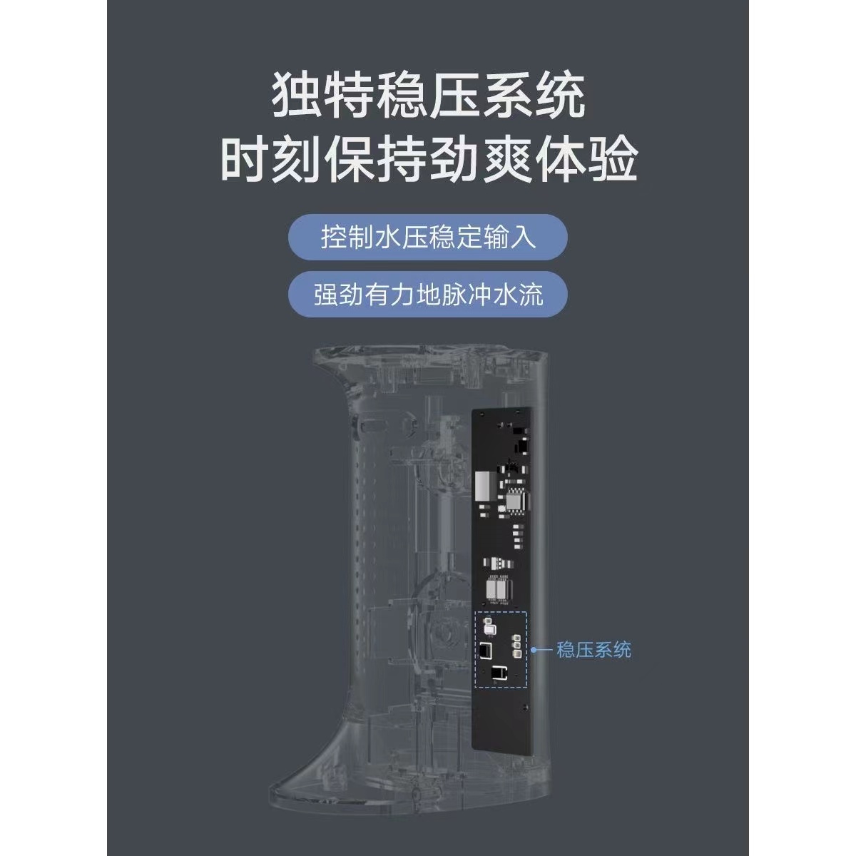 小米米家电动冲牙器家用便携式水牙线口腔电动牙刷口腔洁牙洗牙器