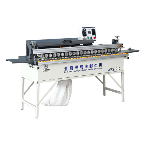 万佳机械WFS210高速直线家装小型木工封边机全自动款多功能修边机 - 图3