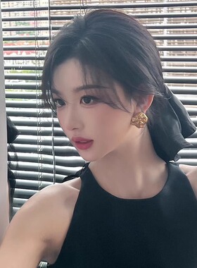 PLUS+！超大大肠发圈显脸小马尾